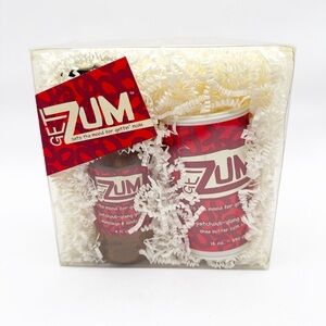 Get Zum gift set 12 oz bath salt and 4 fl oz massage oil